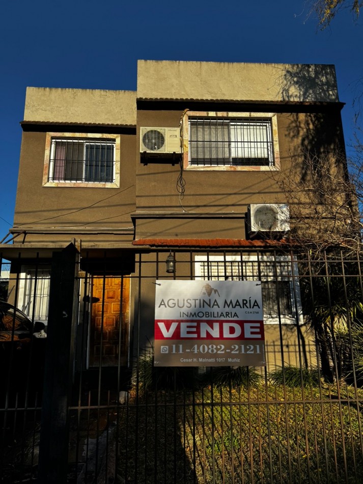 VENTA CASA 4 AMBIENTES MUÑIZ