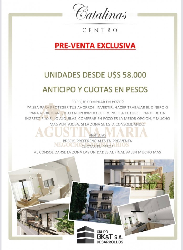 VENTA DEPARTAMENTO 2 AMBIENTES A ESTRENAR