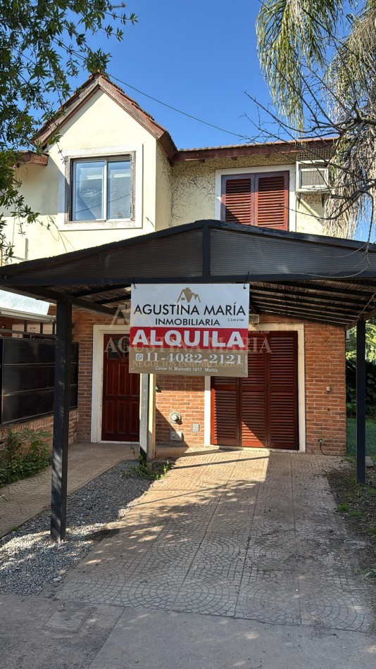 ALQUILER DUPLEX JOSE C PAZ 